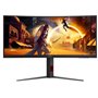 AOC CU34G4 Ultrawide VA HDR Curved Monitor 34" QHD 3440x1440 180Hz με Χρόνο Απόκρισης 1ms GTG