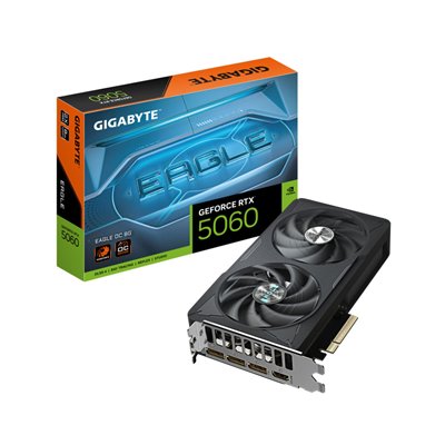 Gigabyte GeForce RTX 5060 8GB GDDR7 Eagle OC Κάρτα Γραφικών GV-N5060EAGLE OC-8GD