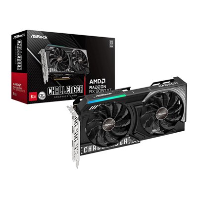 ASRock Radeon RX 9060 XT 8GB GDDR6 Challenger OC Κάρτα Γραφικών 90-GA5TZZ-00UANF