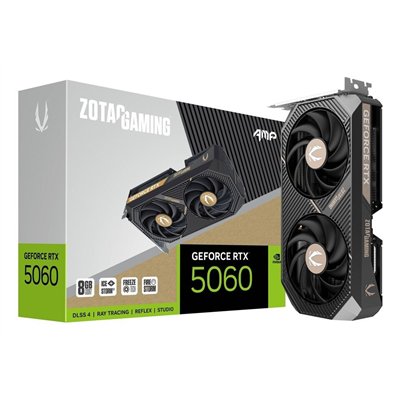 Zotac GeForce RTX 5060 8GB GDDR7 AMP Κάρτα Γραφικών ZT-B50600F-10M