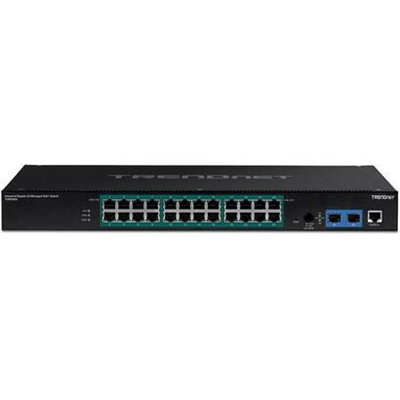 Trendnet TPE-TG262 Unmanaged L2 Switch με 24 Θύρες Gigabit (1Gbps) Ethernet και 2 SFP Θύρες