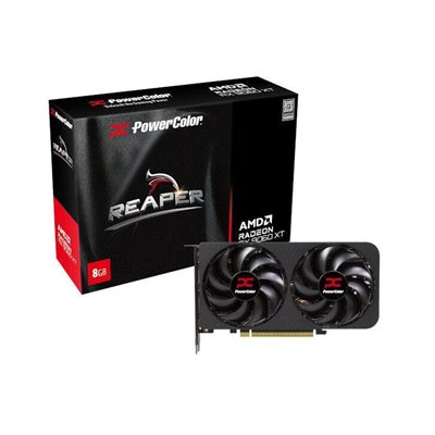PowerColor Radeon RX 9060 XT 8GB GDDR6 Reaper Κάρτα Γραφικών RX9060XT 8G-A