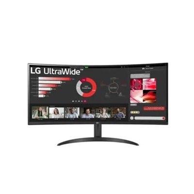 LG 34WR50QK-B Ultrawide VA HDR Curved Monitor 34" QHD 3440x1440 με Χρόνο Απόκρισης 5ms GTG