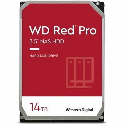 Western Digital Red Pro 14TB HDD Σκληρός Δίσκος 3.5" SATA III 7200rpm με 512MB Cache για NAS WD142KFGX