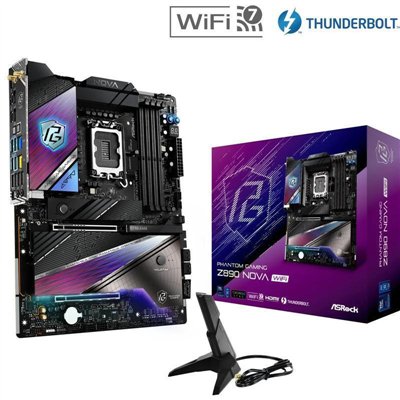 ASRock Phantom Gaming Z890 Nova WiFi Motherboard ATX με Intel 1851 Socket