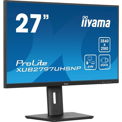 Iiyama ProLite XUB2797UHSNP-B1 IPS Monitor 27" 4K 3840x2160 με Χρόνο Απόκρισης 4ms GTG