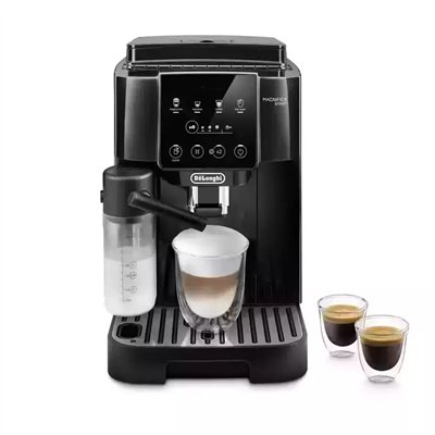 De'Longhi Magnifica Start Αυτόματη Μηχανή Espresso 1450W Πίεσης 15bar για Cappuccino με Μύλο Άλεσης Μαύρη