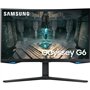 Samsung Odyssey G6 VA HDR Curved Gaming Monitor 27" QHD 2560x1440 240Hz με Χρόνο Απόκρισης 1ms GTG