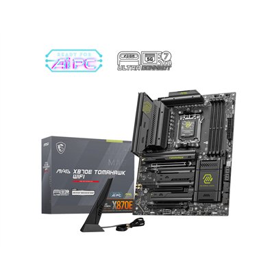 MSI MAG X870E Tomahawk WIFI Motherboard ATX με AMD AM5 Socket