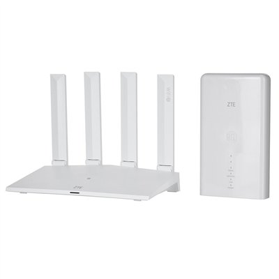 ZTE MC889+T3000 5G + Ασύρματο 5G Router Wi‑Fi 6 με 3 Θύρες Gigabit Ethernet