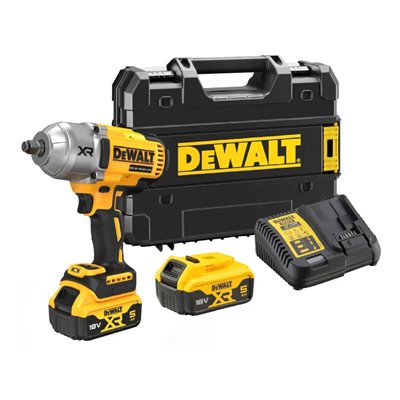 Dewalt DCF900P2T Μπουλονόκλειδο Μπαταρίας 18V 2x5Ah με Υποδοχή 1/2"