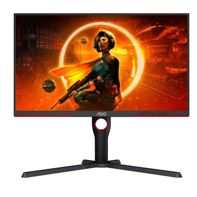 AOC Q27G3XMN/BK VA HDR Gaming Monitor 27" QHD 2560x1440 180Hz με Χρόνο Απόκρισης 1ms GTG