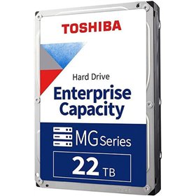 Toshiba MG 22TB HDD Σκληρός Δίσκος 3.5" SATA III 7200rpm για Server MG10AFA22TE