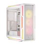 Corsair ICUE LINK 5000T LX RGB Gaming Midi Tower Κουτί Υπολογιστή με Πλαϊνό Παράθυρο Λευκό