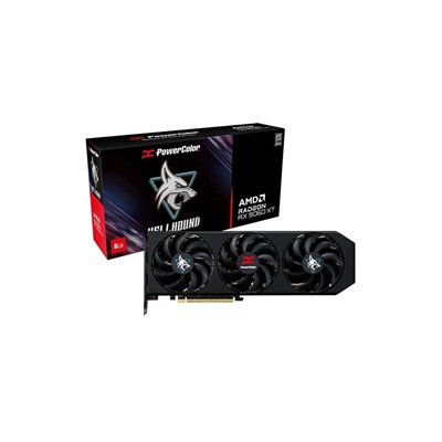 PowerColor Radeon RX 9060 XT 8GB GDDR6 Hellhound Κάρτα Γραφικών RX9060XT 8G-L/OC