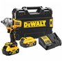 Dewalt DCF891P2T Μπουλονόκλειδο Μπαταρίας 18V 2x5Ah με Υποδοχή 1/2"