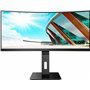 AOC CU34P2A Ultrawide VA Curved Monitor 34" QHD 3440x1440 με Χρόνο Απόκρισης 4ms GTG