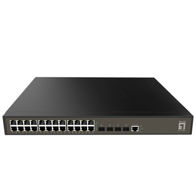 Level One GEL-2871 Managed L3 Switch με 24 Θύρες Ethernet και 4 SFP Θύρες