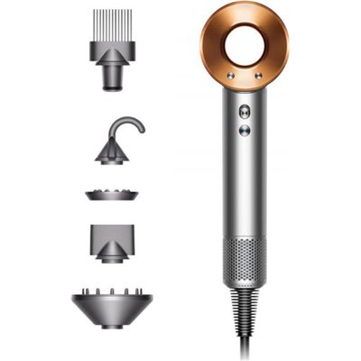 Dyson HD07 Supersonic Ionic Επαγγελματικό Πιστολάκι Μαλλιών με Φυσούνα 1600W Nickel / Copper 389922-01