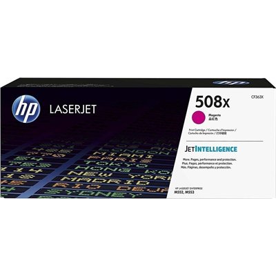 HP 508X Γνήσιο Toner Laser Εκτυπωτή Ματζέντα High Yield 9500 Σελίδων (CF363X)