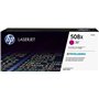 HP 508X Γνήσιο Toner Laser Εκτυπωτή Ματζέντα High Yield 9500 Σελίδων (CF363X)
