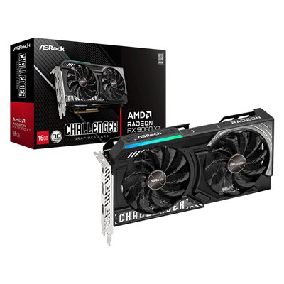 ASRock Radeon RX 9060 XT 16GB GDDR6 Challenger OC Κάρτα Γραφικών 90-GA5QZZ-00UANF