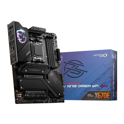 MSI MPG X670E Carbon WIFI Motherboard ATX με AMD AM5 Socket
