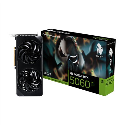Gainward GeForce RTX 5060 Ti 8GB GDDR7 Ghost Κάρτα Γραφικών NE7506T019P1-GB2062B