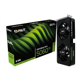 Palit GeForce RTX 5060 Ti 8GB GDDR7 Dual Κάρτα Γραφικών NE7506T019P1-GB2062D