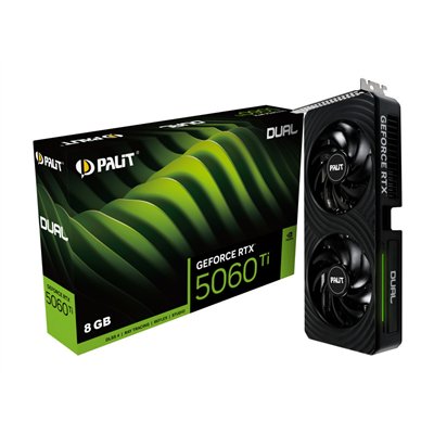 Palit GeForce RTX 5060 Ti 8GB GDDR7 Dual Κάρτα Γραφικών NE7506T019P1-GB2062D