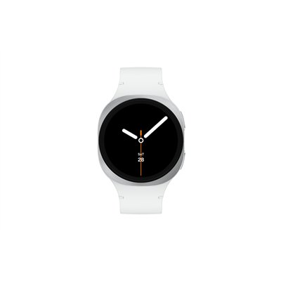 Samsung Galaxy Watch8 Aluminium 40mm Αδιάβροχο με Παλμογράφο (Ασημί)