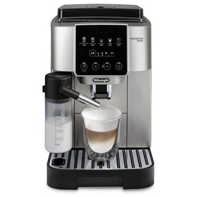 De'Longhi Magnifica Start Αυτόματη Μηχανή Espresso 1450W Πίεσης 15bar με Μύλο Άλεσης Ασημί