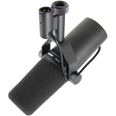 Shure SM7B Δυναμικό Μικρόφωνο XLR Shock Mounted για Φωνητικά