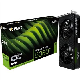 Palit GeForce RTX 5060 Ti 8GB GDDR7 Dual OC Κάρτα Γραφικών NE7506TT19P1-GB2062D