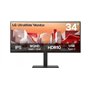LG 34BA75QE-B Ultrawide IPS HDR Curved Monitor 34" QHD 3440x1440 με Χρόνο Απόκρισης 5ms GTG