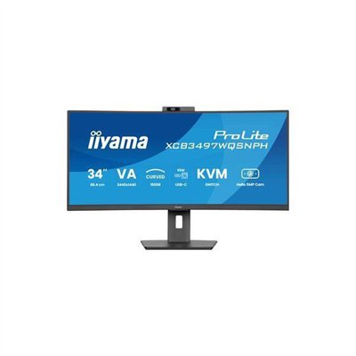 Iiyama ProLite XCB3497WQSNPH-B1 Ultrawide VA Curved Monitor 34" QHD 3440x1440
