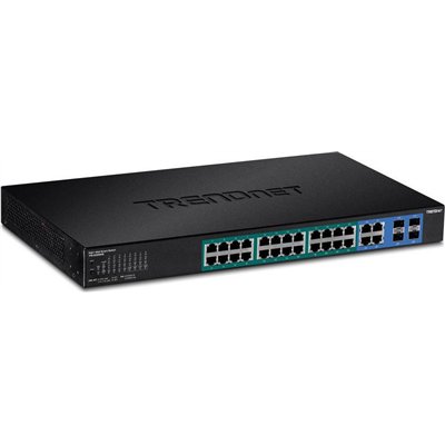 Trendnet TPE-5028WS Managed L2 PoE+ Switch με 28 Θύρες Gigabit (1Gbps) Ethernet και 4 SFP Θύρες