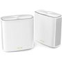 Asus ZenWiFi XT9 White WiFi Mesh Network Access Point Wi‑Fi 6 Tri Band (2.4 & 5 & 5GHz) σε Διπλό Kit