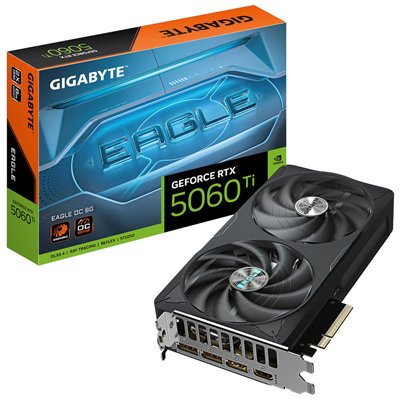 Gigabyte GeForce RTX 5060 Ti 8GB GDDR7 Eagle OC Κάρτα Γραφικών GV-N506TEAGLE OC-8GD
