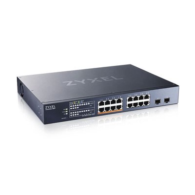 Zyxel XMG1915-18EP Managed L2 PoE+ Switch με 16 Θύρες Ethernet και 2 SFP Θύρες
