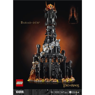 Lego Icons Lord Of The Rings Barad-Dur για 18+ Ετών 5471τμχ 10333