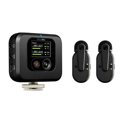 Shure MV-TWO-KIT-Z6 Σετ Ασύρματο Μικρόφωνο Πέτου, Clip On