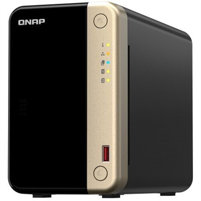 QNap TS-264 NAS Tower με 2 θέσεις για HDD/M.2/SSD και 2 θύρες Ethernet