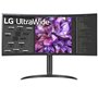 LG 34WQ75X-B Ultrawide IPS HDR Curved Monitor 34" QHD 3440x1440 με Χρόνο Απόκρισης 5ms GTG