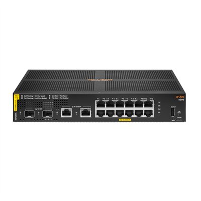 HP Aruba 6000 Managed L3 PoE+ Switch με 12 Θύρες Gigabit (1Gbps) Ethernet και 2 SFP Θύρες