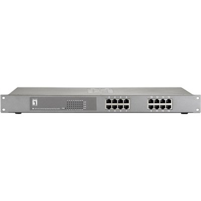 Level One FEP-1612W120 Unmanaged L2 PoE+ Switch με 16 Θύρες Ethernet