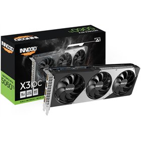 Inno 3D GeForce RTX 5060 Ti 16GB GDDR7 X3 OC Κάρτα Γραφικών N506T3-16D7X-191073L