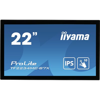 Iiyama POS Monitor ProLite 22" IPS / LED με Ανάλυση 1920x1080 TF2234MC-B7X