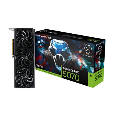 Gainward GeForce RTX 5070 12GB GDDR7 Python III Κάρτα Γραφικών NE75070019K9-GB2050T