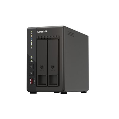 QNap TS-253E NAS με 2 θέσεις για HDD/SSD και 2 θύρες Ethernet